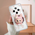 Labubu Trendy Transparent Silicon Case For Vivo T4 5G