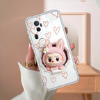 Labubu Trendy Transparent Silicon Case For Vivo Y28 5G