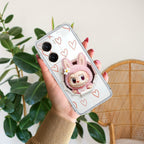 Labubu Trendy Transparent Silicon Case For Vivo