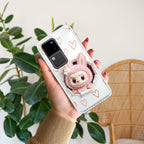 Labubu Trendy Transparent Silicon Case For Vivo