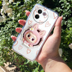 Labubu Trendy Transparent Silicon Case For Vivo