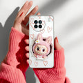 Labubu Trendy Transparent Silicon Case For Vivo X90 5G