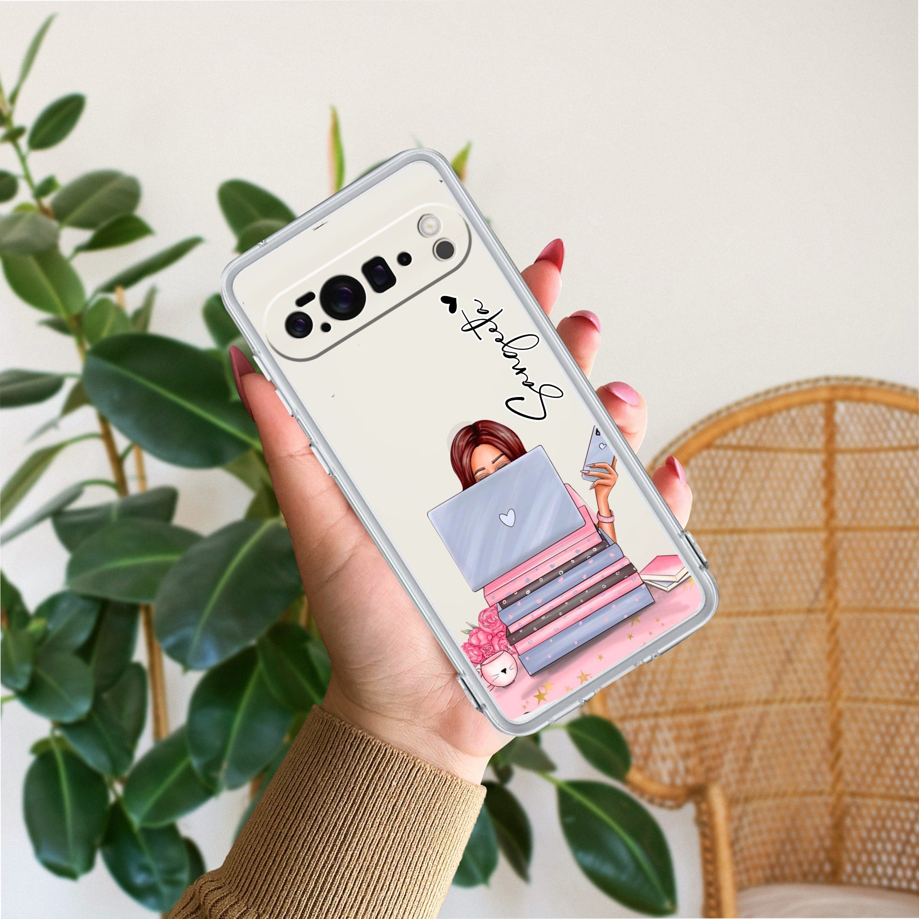 Lady Planner Customize Transparent Silicon Case For Google - ShopOnCliQ