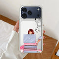 Lady Planner Customize Transparent Silicon Case For iPhone 17 Pro