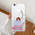 Lady Planner Customize Transparent Silicon Case For iPhone 7 / iPhone 8 / iPhone Se 2020