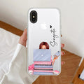 Lady Planner Customize Transparent Silicon Case For iPhone Xs Max