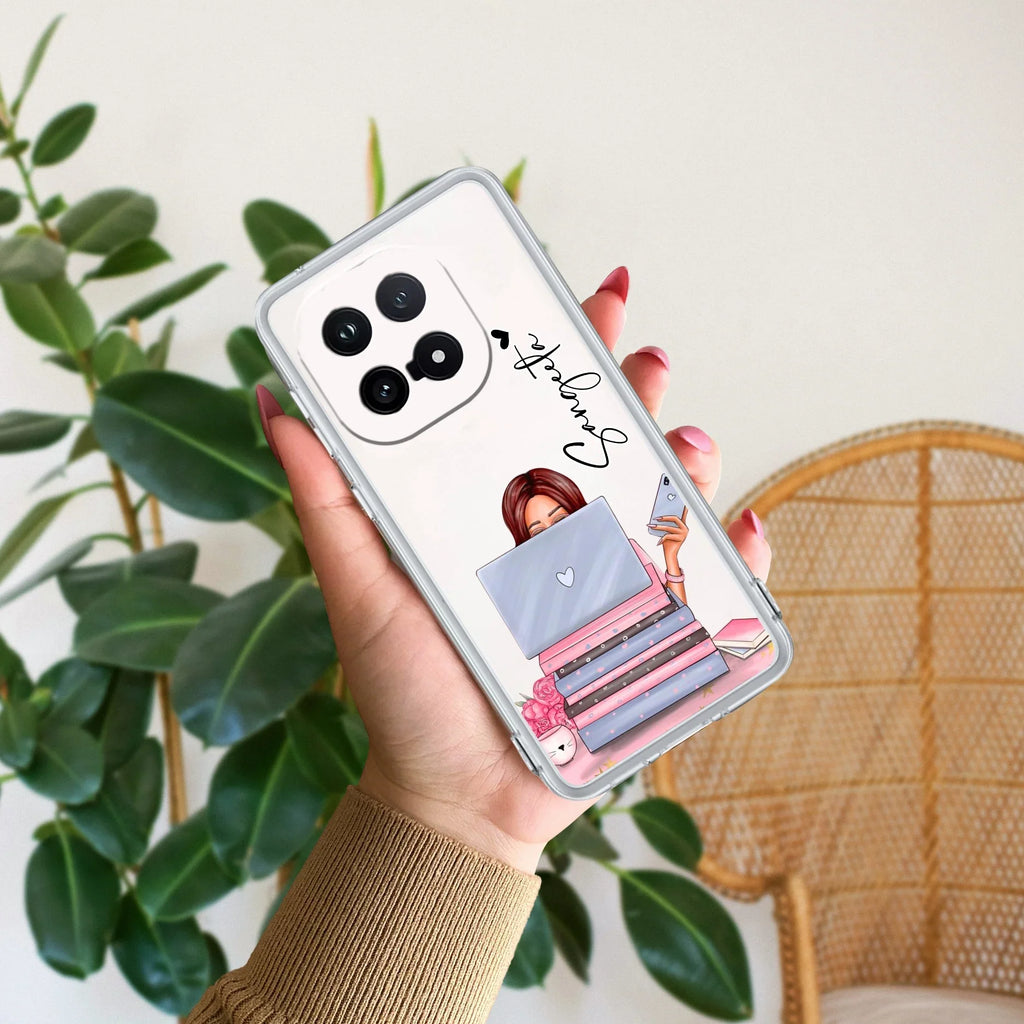 Lady Planner Customize Transparent Silicon Case For iQOO 15 5G