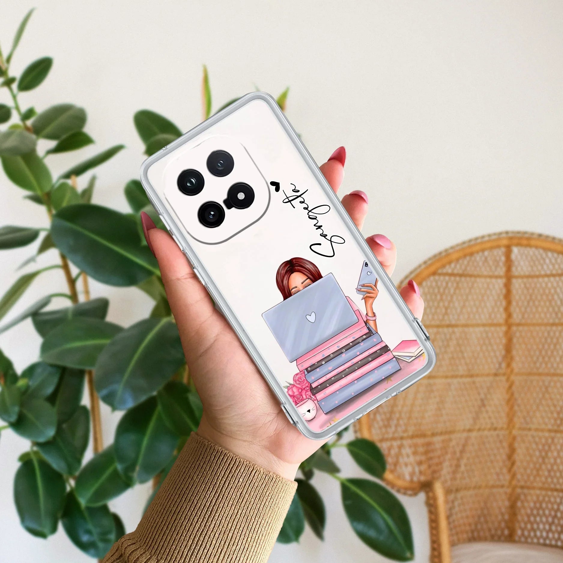 Lady Planner Customize Transparent Silicon Case For iQOO 15 5G