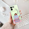 Lady Planner Customize Transparent Silicon Case For Vivo T2 Pro 5G