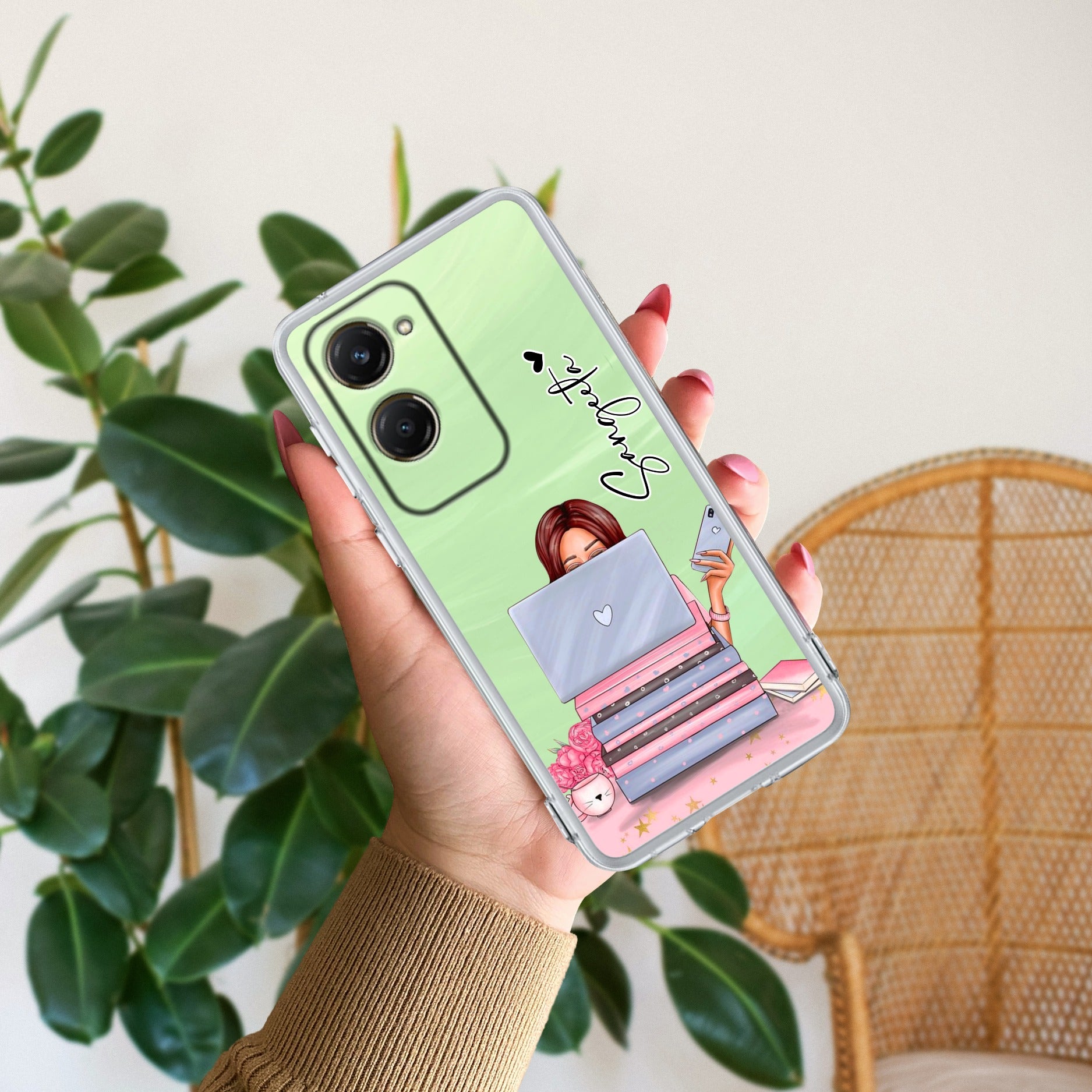 Lady Planner Customize Anti Yellow Case For Vivo T3 Lite 5G
