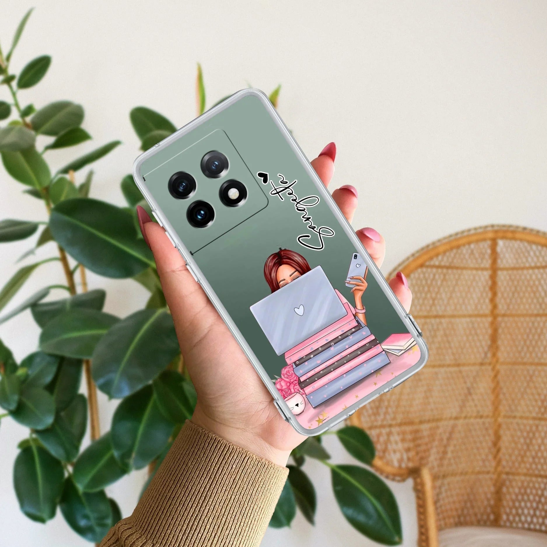 Lady Planner Customize Transparent Silicon Case For OnePlus - ShopOnCliQ