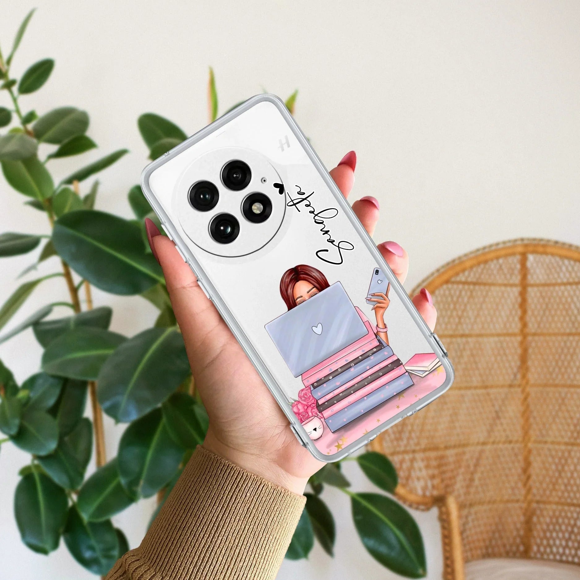 Lady Planner Customize Transparent Silicon Case For OnePlus - ShopOnCliQ