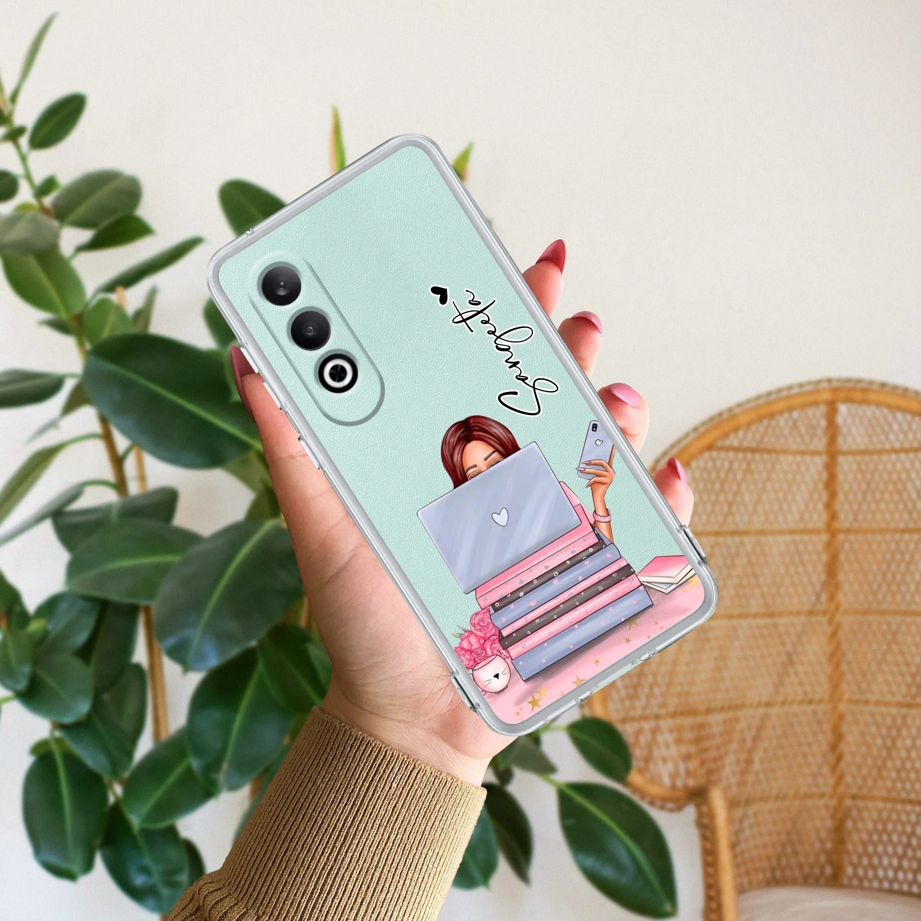 Lady Planner Customize Transparent Silicon Case For OnePlus - ShopOnCliQ