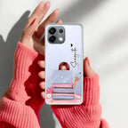 Lady Planner Customize Transparent Silicon Case For Oppo Reno 12 5G