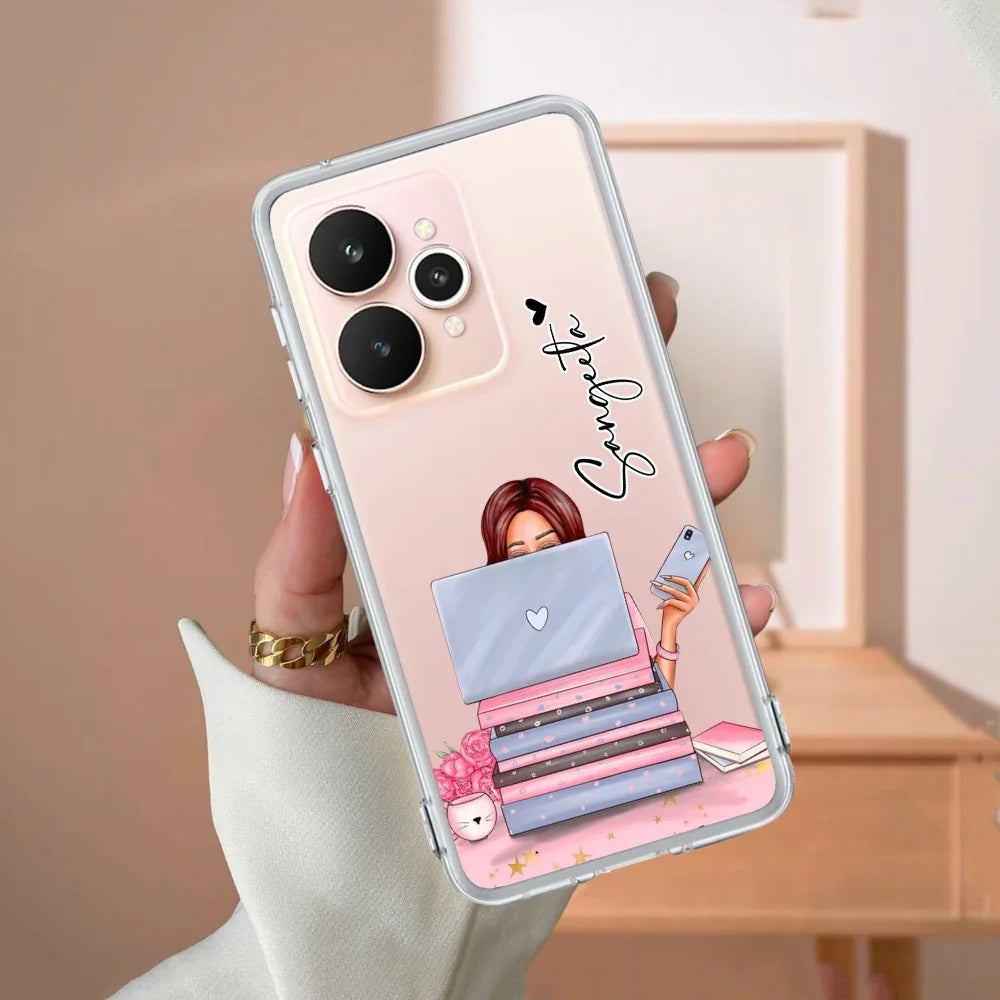 Lady Planner Customize Transparent Silicon Case For Realme/Narzo - ShopOnCliQ