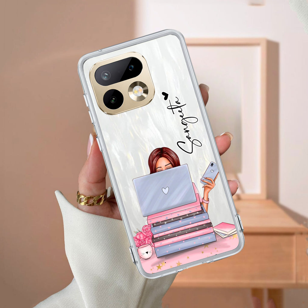 Lady Planner Customize Transparent Silicon Case For Realme/Narzo - ShopOnCliQ