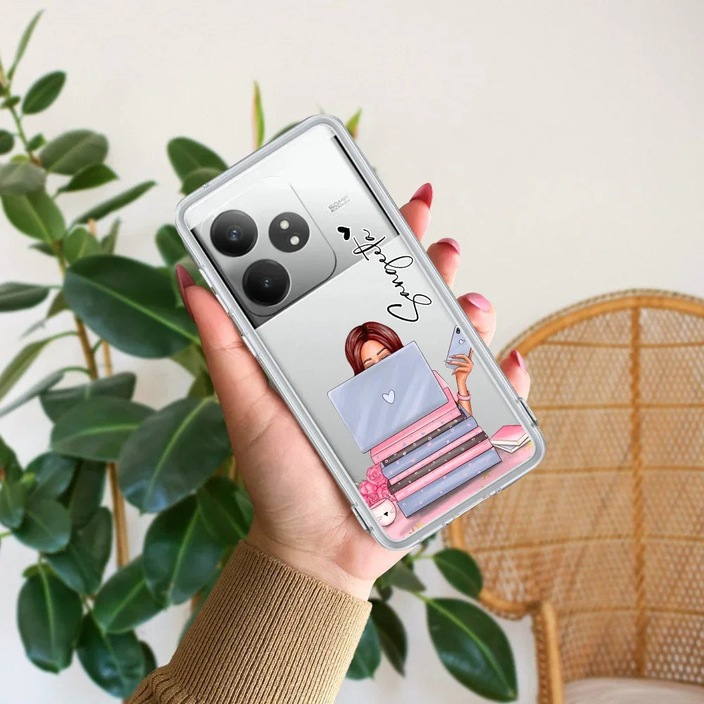 Lady Planner Customize Transparent Silicon Case For Realme/Narzo - ShopOnCliQ