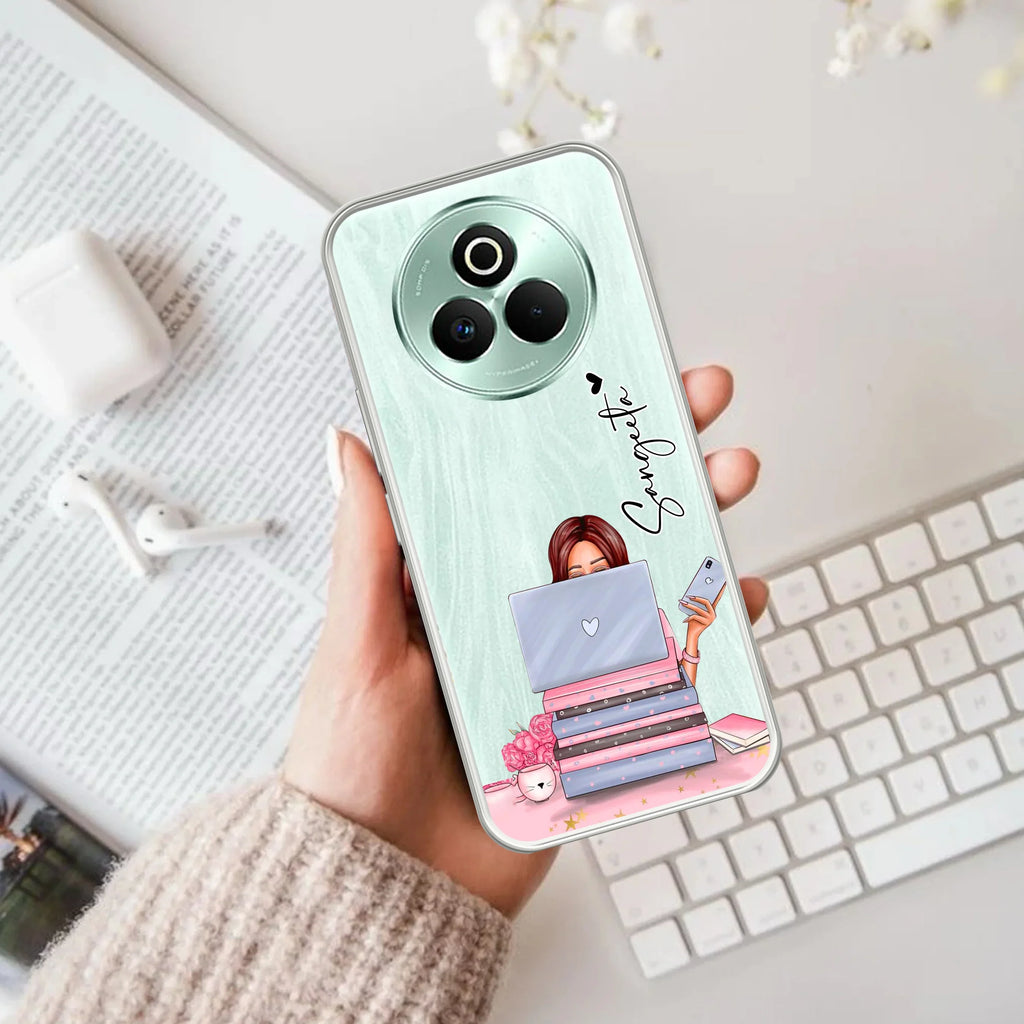 Lady Planner Customize Transparent Silicon Case For Realme/Narzo - ShopOnCliQ