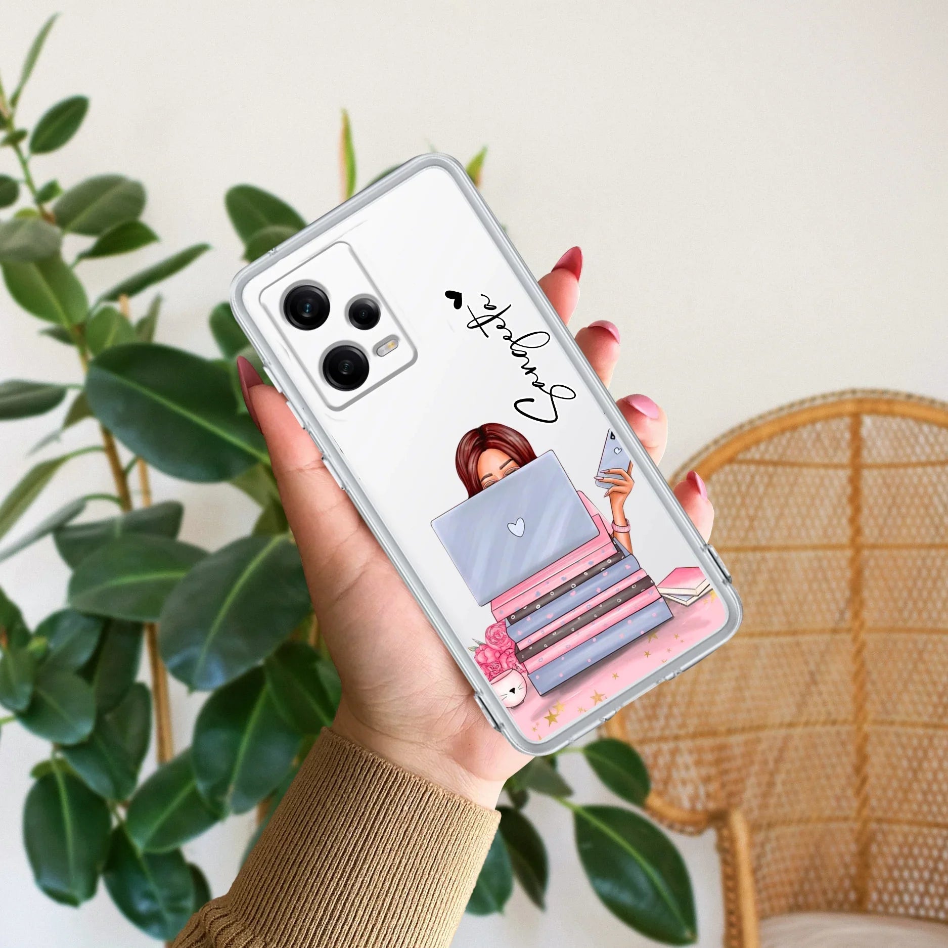 Lady Planner Customize Transparent Silicon Case For Redmi/Xiaomi - ShopOnCliQ