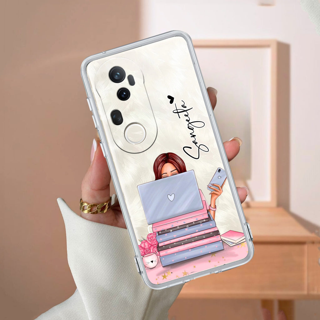 Lady Planner Customize Transparent Silicon Case For Vivo T4 Ultra 5G