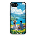 Lakeside Whimsy Glass Case Cover For iPhone 16e