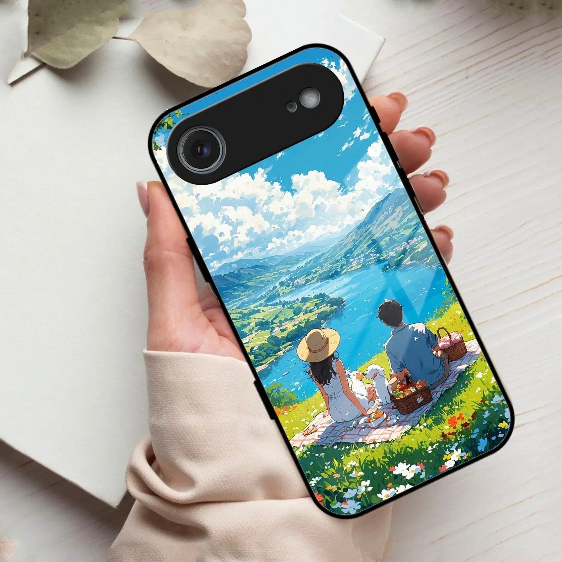 Lakeside Whimsy Glass Case Cover For iPhone - ShopOnCliQ