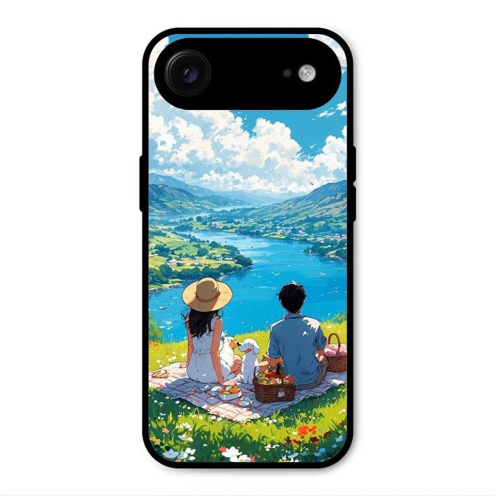 Lakeside Whimsy Glass Case Cover For iPhone Air