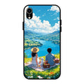 Lakeside Whimsy Glass Case Cover For iPhone XR