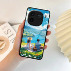 Lakeside Whimsy Glass Case Cover For Vivo - ShopOnCliQ