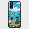 Lakeside Whimsy Glass Case Cover For Iqoo 3 5G
