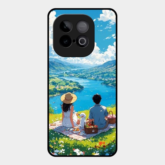 Lakeside Whimsy Glass Case Cover For Iqoo Neo 10 5G