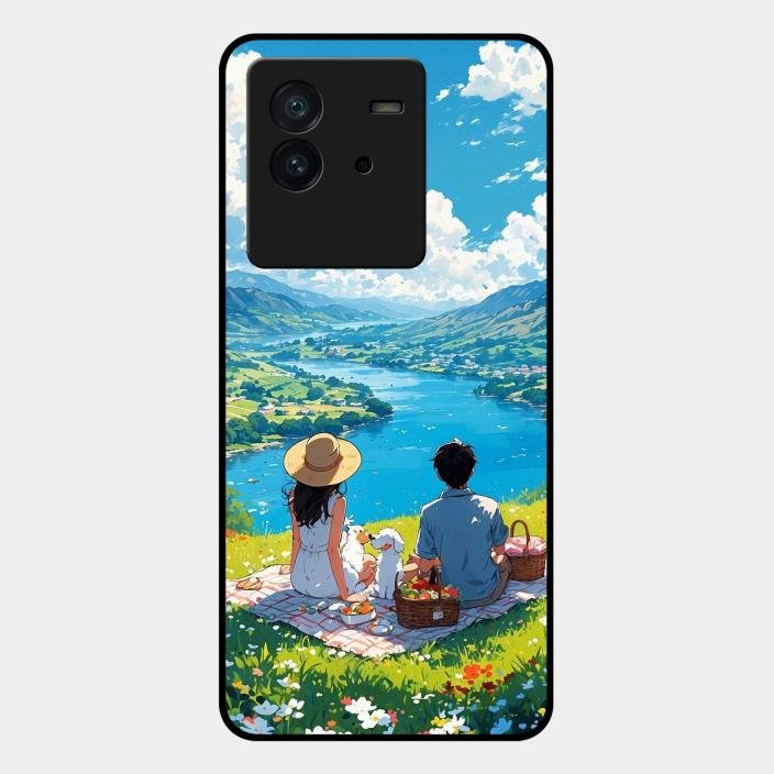 Lakeside Whimsy Glass Case Cover For Iqoo Neo 6 5G