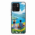 Lakeside Whimsy Glass Case Cover For Motorola Edge 40