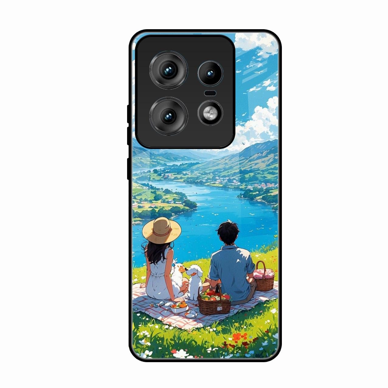Lakeside Whimsy Glass Case Cover For Motorola Edge 50 Pro