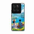 Lakeside Whimsy Glass Case Cover For Motorola Edge 60 Pro 5G