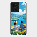 Lakeside Whimsy Glass Case Cover For Oneplus 10R 5G