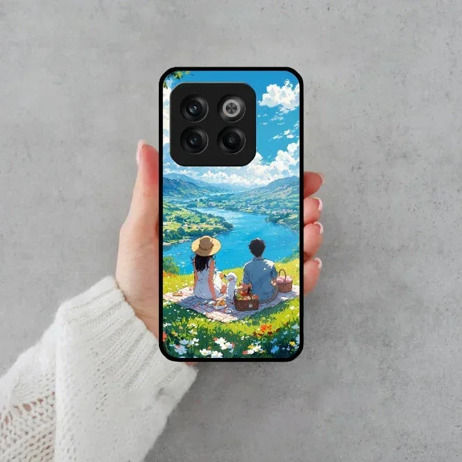 Lakeside Whimsy Glass Case Cover For OnePlus - ShopOnCliQ