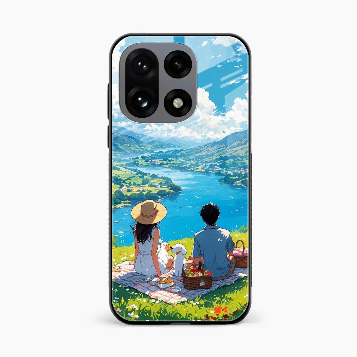 Lakeside Whimsy Glass Case Cover For OnePlus 15 5G