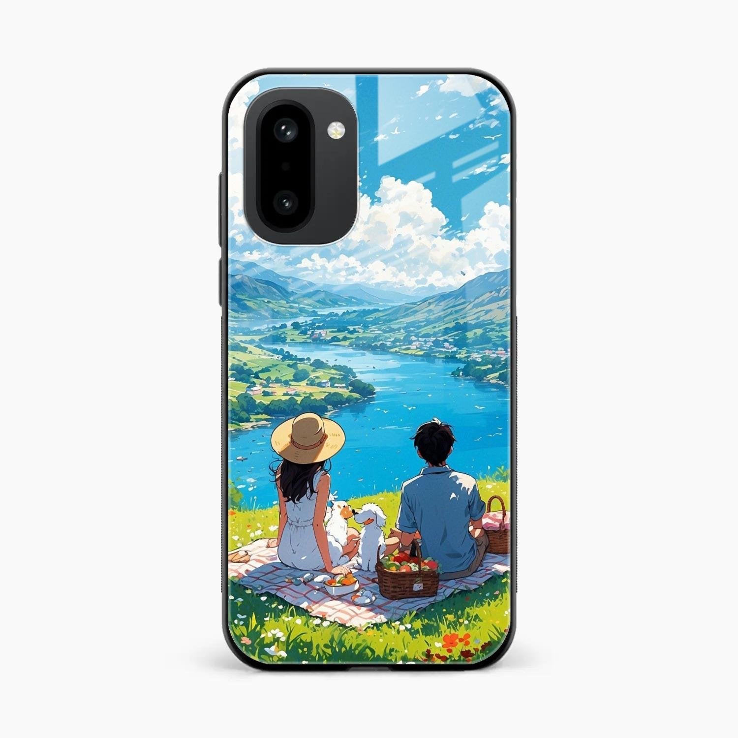 Lakeside Whimsy Glass Case Cover For OnePlus 15R 5G