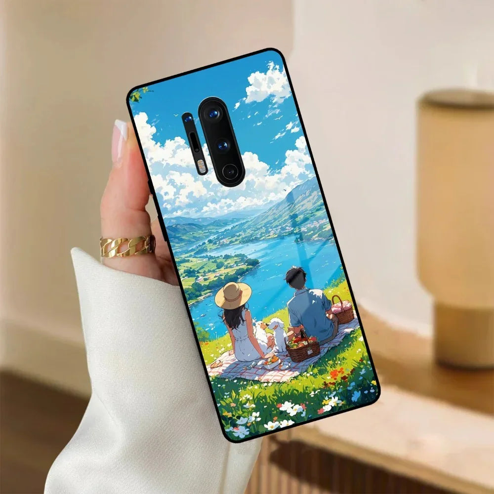 Lakeside Whimsy Glass Case Cover For OnePlus - ShopOnCliQ