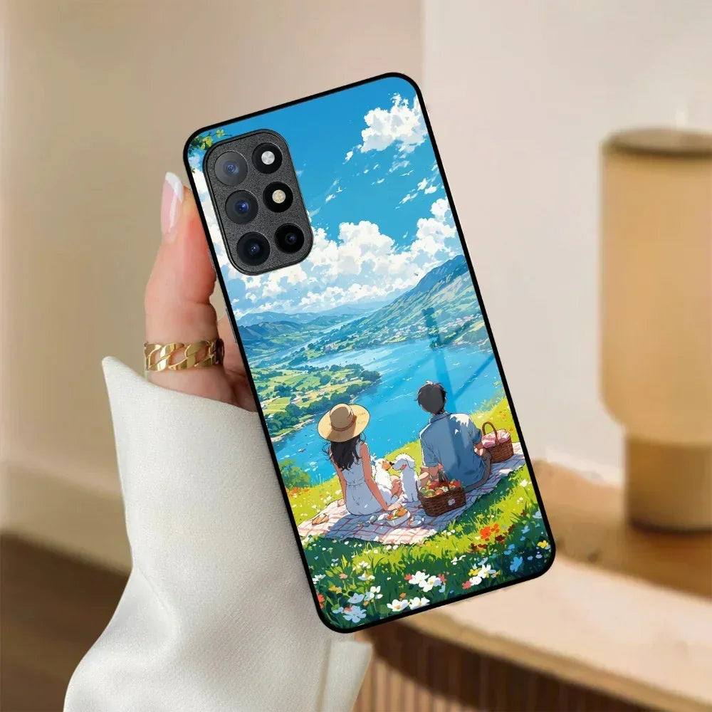 Lakeside Whimsy Glass Case Cover For OnePlus - ShopOnCliQ