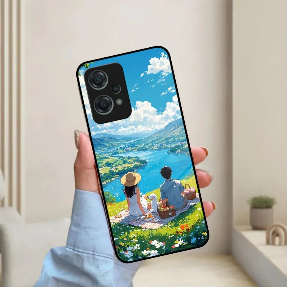 Lakeside Whimsy Glass Case Cover For OnePlus - ShopOnCliQ