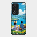 Lakeside Whimsy Glass Case Cover For Oppo K12X 5G