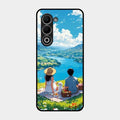 Lakeside Whimsy Glass Case Cover For Oppo K13X 5G