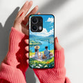 Lakeside Whimsy Glass Case Cover For Oppo - ShopOnCliQ