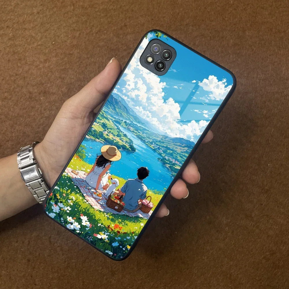 Lakeside Whimsy Glass Case Cover For Poco - ShopOnCliQ