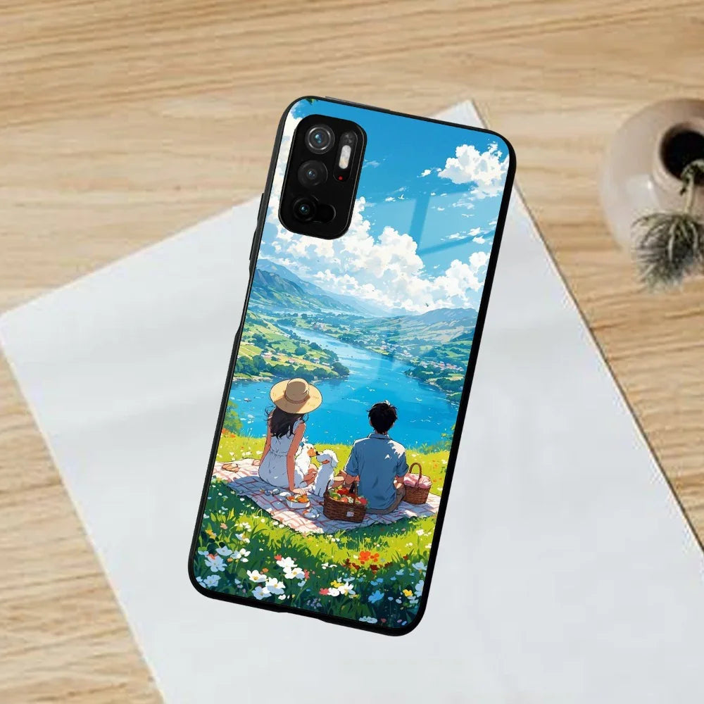 Lakeside Whimsy Glass Case Cover For Poco - ShopOnCliQ