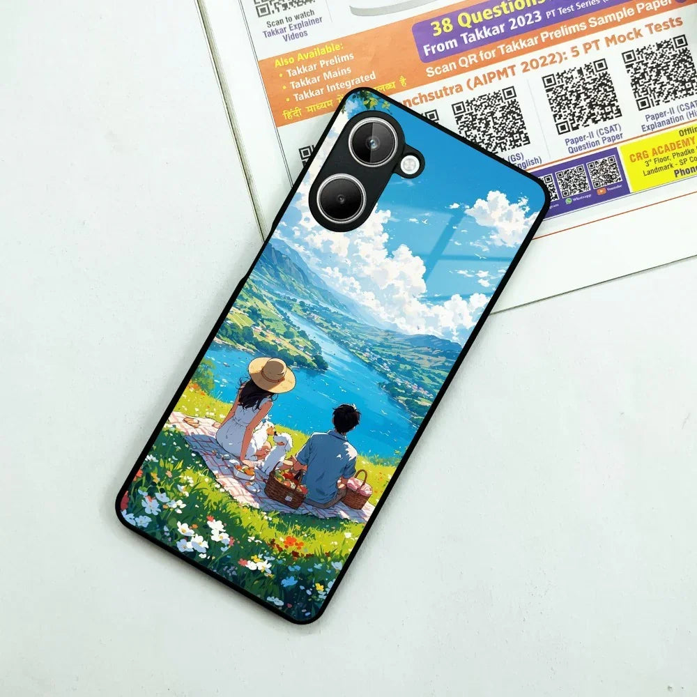 Lakeside Whimsy Glass Case Cover For Realme/Narzo - ShopOnCliQ
