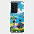 Lakeside Whimsy Glass Case Cover For Realme C75 5G