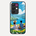 Lakeside Whimsy Glass Case Cover For Realme C85 5G